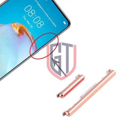 زر التشغيل وزر التحكم في مستوى الصوت لهاتف Huawei...