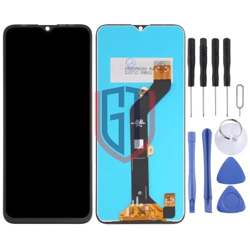 شاشة LCD ومحول رقمي تجميع كامل لهاتف Infinix Smart...