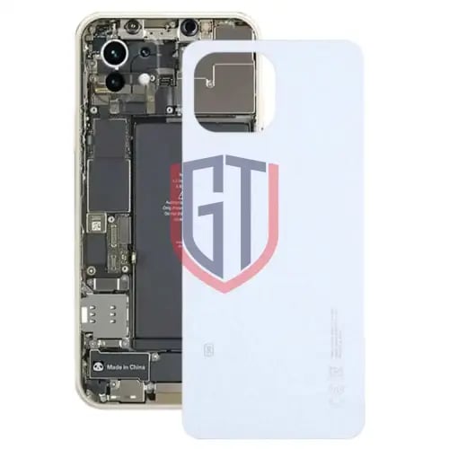 غطاء خلفي للبطارية لهاتف Xiaomi 11 Lite 5G NE (أبي...