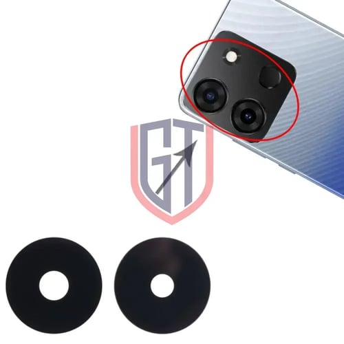 عدسة الكاميرا الخلفية لهاتف Infinix Smart 7