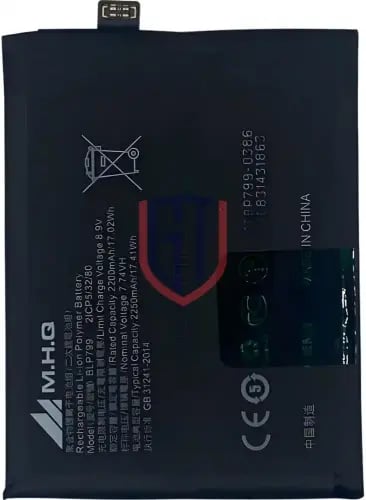 Realme 7/X7/X3/Pro Battery BLP799 - 4500mAh - بطار...