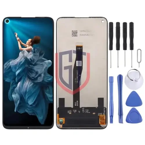 شاشة LCD الأصلية ومحول رقمي كامل التجميع لهاتف Hua...