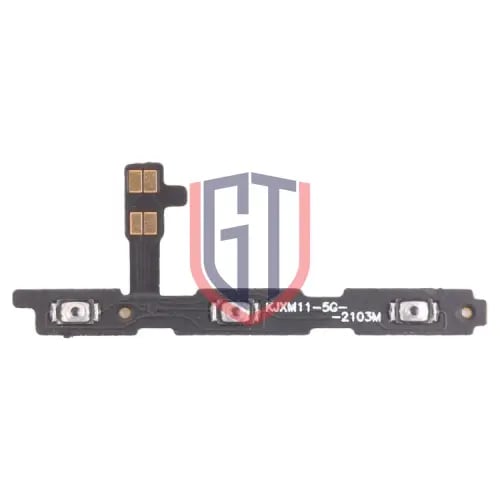 كابل مرن لزر الطاقة وزر الصوت لهاتف Xiaomi Mi 11