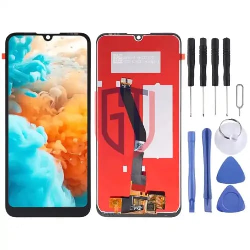 شاشة LCD لهاتف Huawei Y6 Pro (2019) (أسود)
