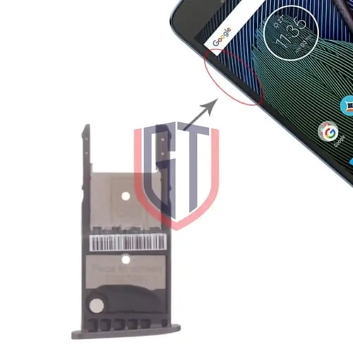 منفذ مدخل بيت الشريحة لهاتف Motorola Moto G5 Plus