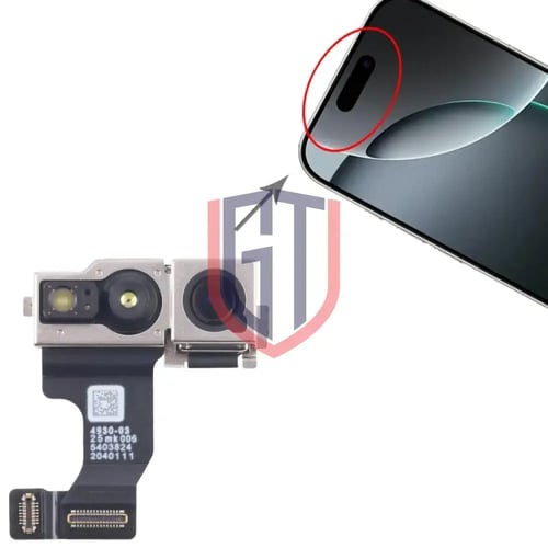 الكاميرا الأمامية لجهاز iPhone 16 Plus