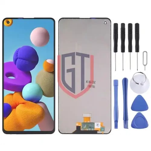 شاشة LCD لهاتف سامسونج جالاكسي A21S