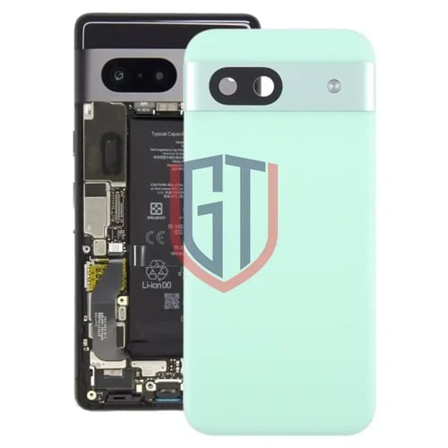 غطاء خلفي للبطارية لهاتف Google Pixel 8a مع غطاء ع...