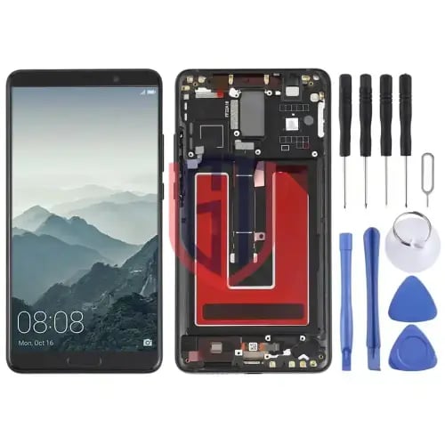 شاشة OLED LCD الأصلية لهاتف Huawei Mate 10 (أسود)