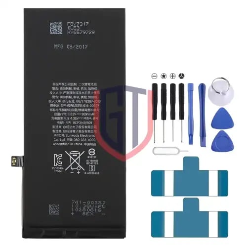 بطارية ايفون 8 بلس عالية السعة M.H.Q مع ادوات التر...