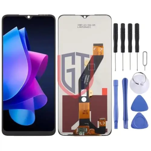 شاشة Itel A50 LCD OEM مع مجموعة أدوات إصلاح