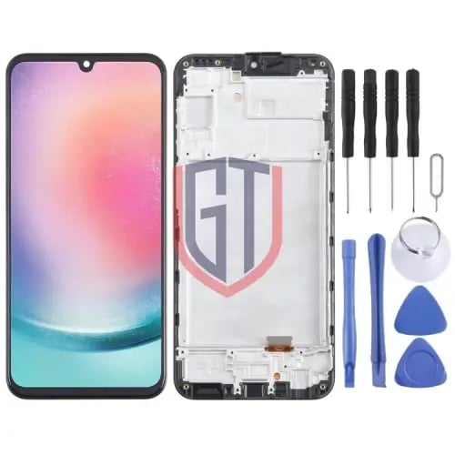 شاشة Samsung Galaxy A24 4G SM-A245F TFT LCD محول ر...