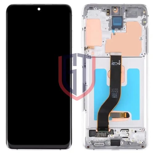 شاشة LCD Super AMOLED أصلية لهاتف Samsung Galaxy S...