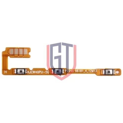 كابل مرن لزر التشغيل وزر الصوت لهاتف Honor X7A