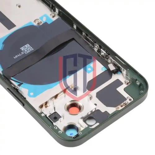 غطاء خلفي لبطارية iPhone 13 مزود بمفاتيح جانبية وص...