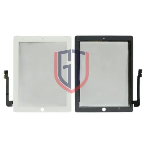 لوحة لمس لجهاز iPad الجديد (iPad 3) / iPad 4، أبيض