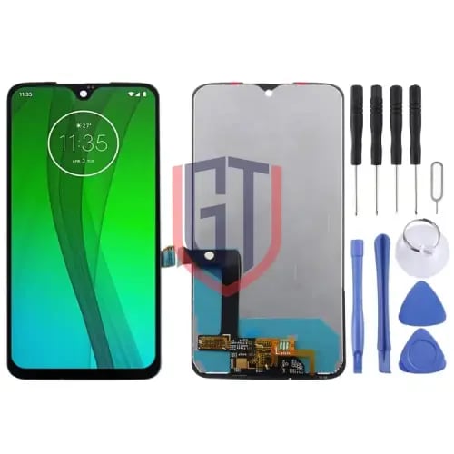 شاشة بديل لجوال Motorola Moto G7 مع محول رقمي كامل...