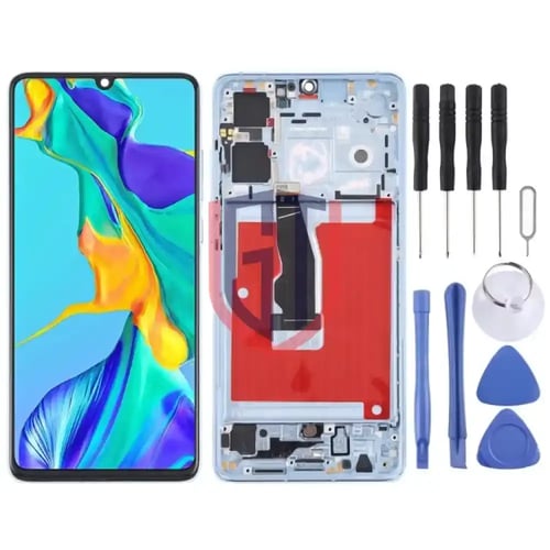 شاشة OLED LCD الأصلية لهاتف Huawei P30 محول رقمي ت...