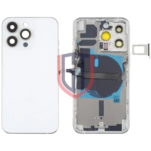 غطاء خلفي لبطارية iPhone 13 Pro مع مفاتيح جانبية و...