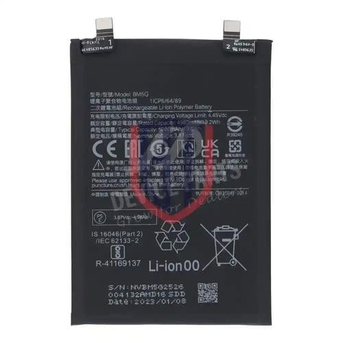 BM5G 5080mAh Replacement Battery for Xiaomi Poco X...