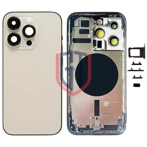 جرم لهاتف iPhone 14 Pro مع مفاتيح جانبية ودرج بطاق...