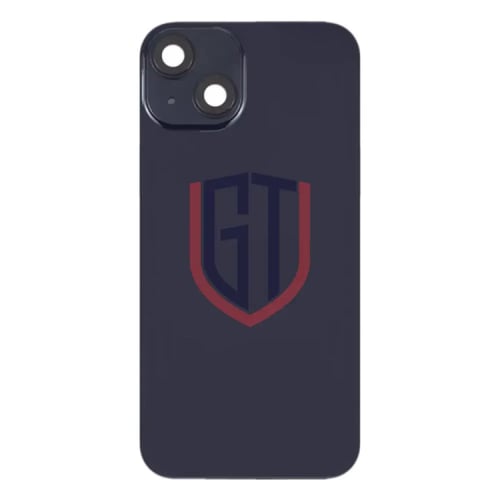 غطاء خلفي زجاجي للبطارية لجهاز iPhone 14 Plus مع ح...