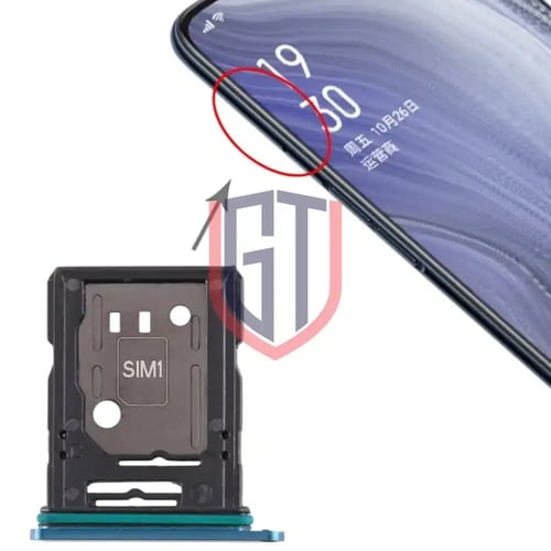 بيت منفذ مدخل الشريحة والذاكرة الأصلي لهاتف اوبو ر...