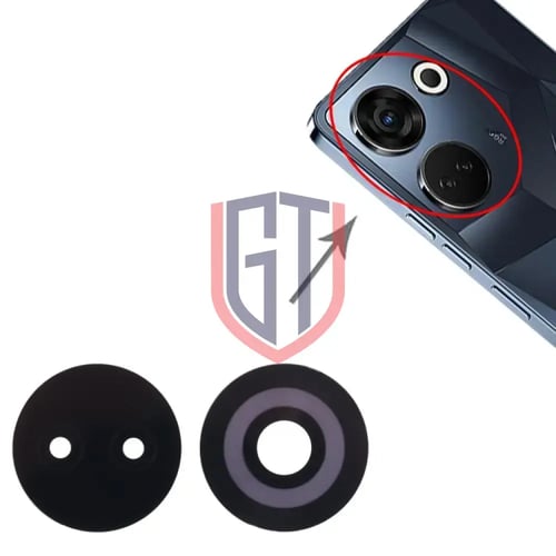 عدسة الكاميرا الخلفية لهاتف Tecno Camon 20