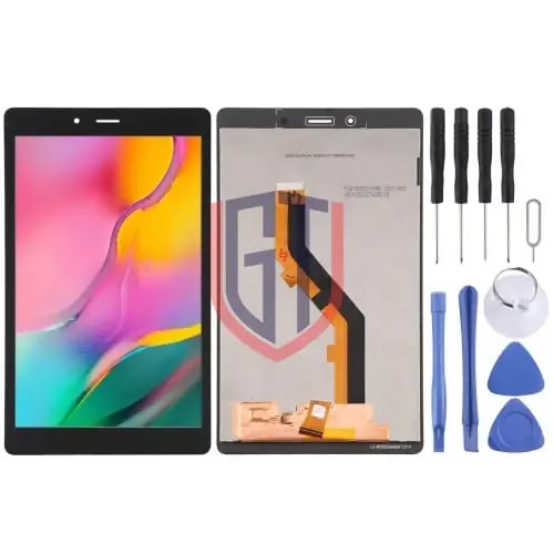 شاشة LCD سوداء أصلية لهاتف سامسونج جالاكسي تاب A 8...