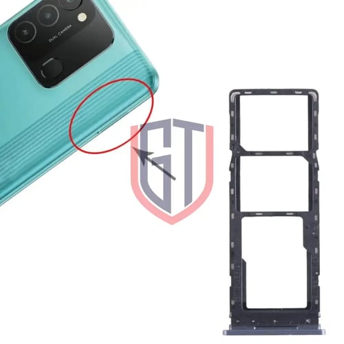 منفذ مدخل بيت الشريحة لهاتف Tecno Spark 8C KG5k