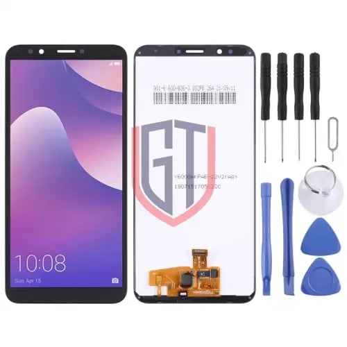شاشة LCD OEM لهواوي Y7 Pro 2018 التجميع (أسود)