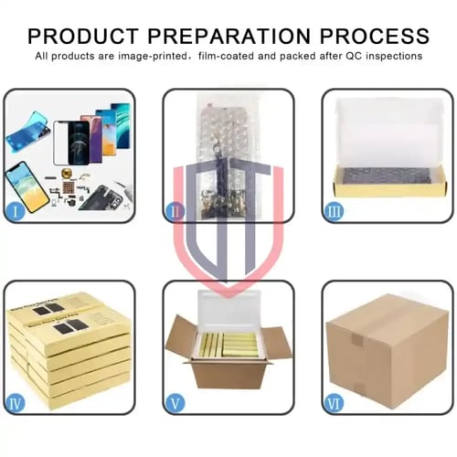 شاشة LCD ومحول رقمي كامل التجميع لهاتف Infinix Not...