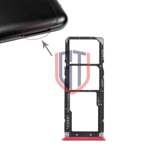 منفذ مدخل بيت الشريحة المزدوج المزدوج لهاتف شاومي...