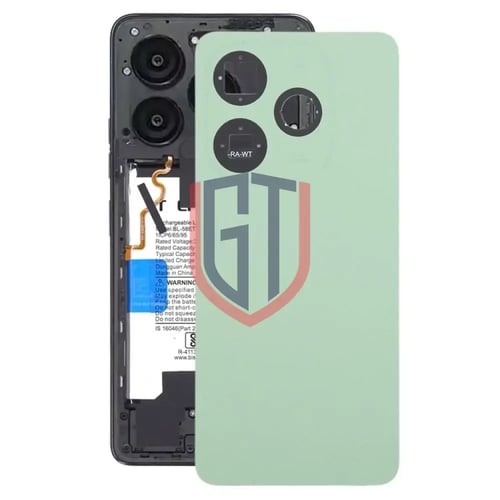 غطاء خلفي للبطارية لهاتف Tecno Spark Go 2024