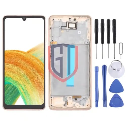 شاشة OLED LCD مقاس 6.36 بوصة لهاتف Samsung Galaxy...