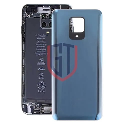 غطاء خلفي زجاجي للبطارية لهاتف Xiaomi Redmi Note 9...