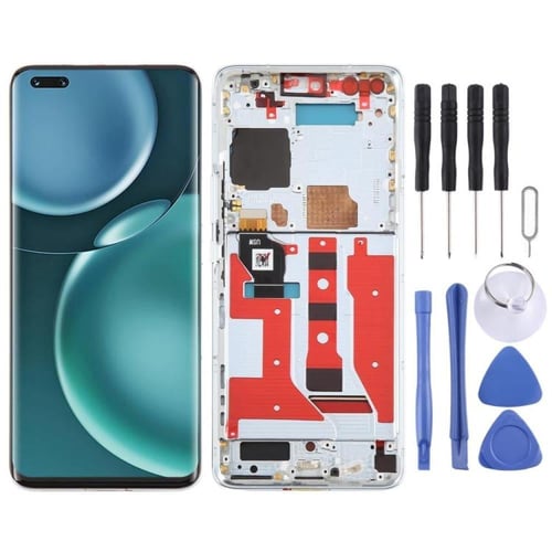 شاشة LCD أصلية لهاتف Honor Magic4 Pro مع إطار، تدع...