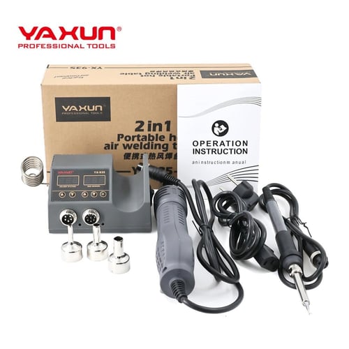 YAXUN YX-935 2-IN-1 HOT AIR REWORK STATION & SOLDE...