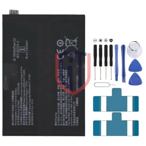 بطارية بديلة 4500mAh BLP855 لـ OPPO Find X3 Neo, R...