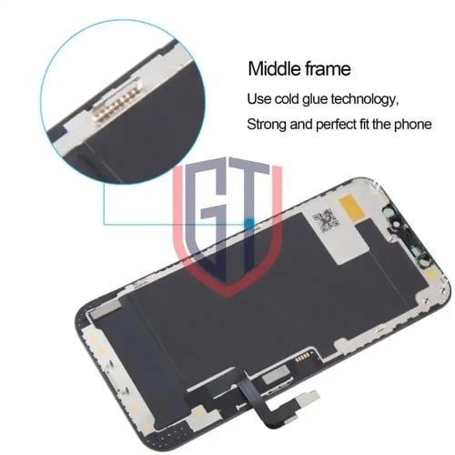 شاشة LCD OLED صلبة لهاتف iPhone 12 Pro / 12