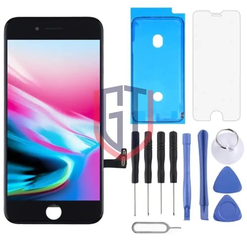 شاشة LCD أصلية لهاتف iPhone 8 مع محول رقمي تجميع ك...