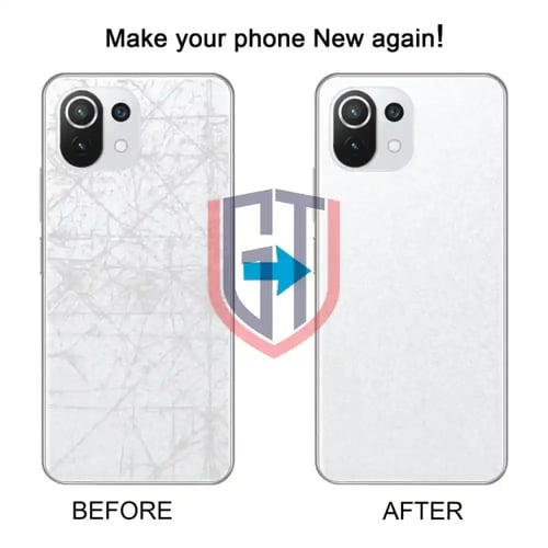 غطاء خلفي للبطارية لهاتف Xiaomi 11 Lite 5G NE (أبي...