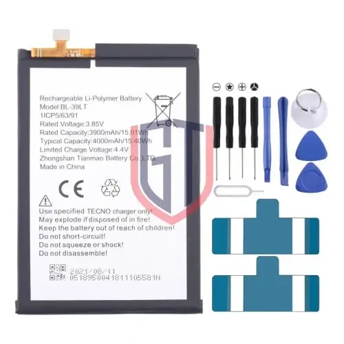 بطارية Tecno Camon 12 / 12 Air BL-39LT - 4000mAh م...