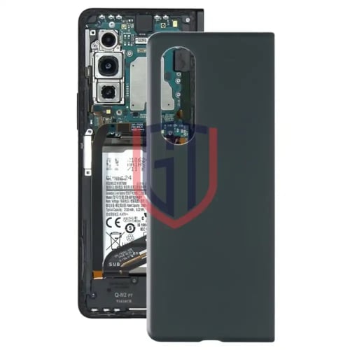 غطاء خلفي زجاجي للبطارية لهاتف Samsung Galaxy Z Fo...