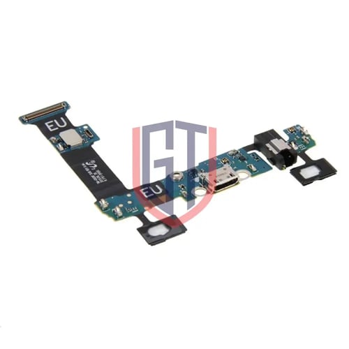 كابل مرن لمنفذ الشحن لجهاز Galaxy S6 Edge بلس / G9...