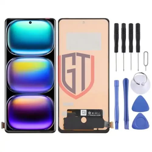 شاشة LCD بديلة مع مجموعة رقمية لهاتف Infinix Hot 5...