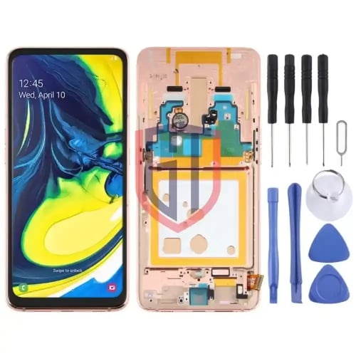 شاشة بديل لجوال Samsung Galaxy A80 مع محول رقمي كا...