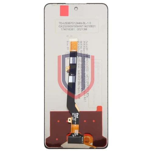 شاشة LCD بديلة كاملة مع مجموعة رقمية لهاتف Infinix...