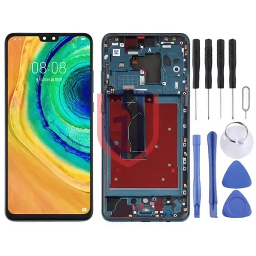 شاشة OLED LCD الأصلية لهاتف Huawei Mate 30 محول رق...