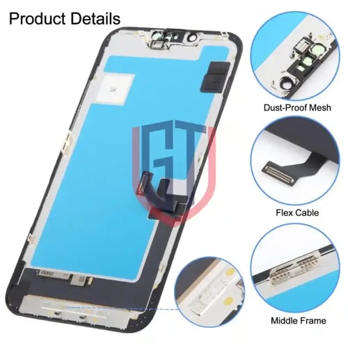 شاشة LCD OLED Soft GX لهاتف iPhone 14 Plus